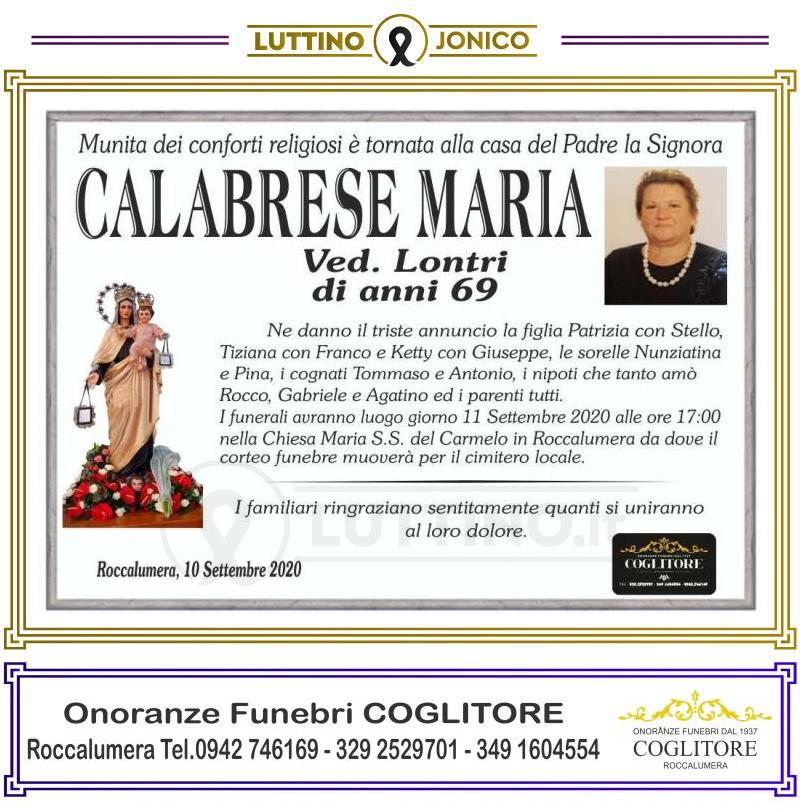 Maria  Calabrese 